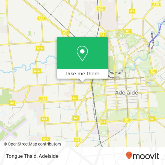 Tongue Thaid, Henley Beach Rd Mile End SA 5031 map