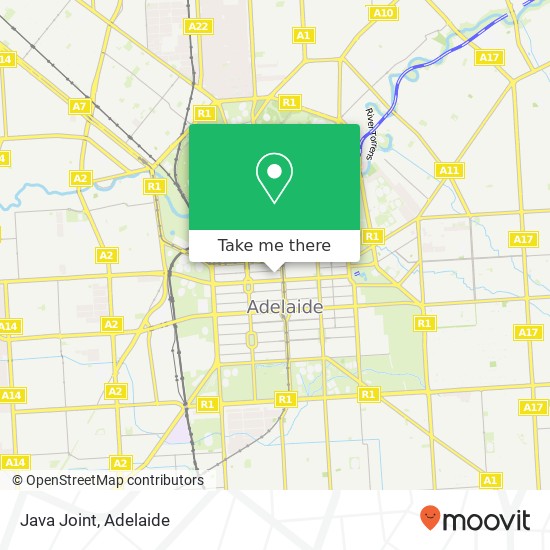 Java Joint, 6 Peel St Adelaide SA 5000 map