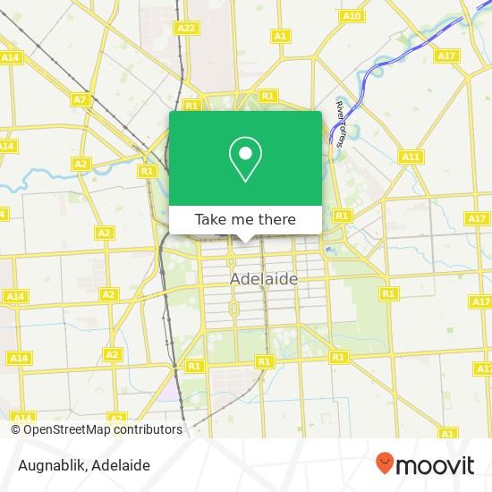 Mapa Augnablik, 80 Hindley St Adelaide SA 5000