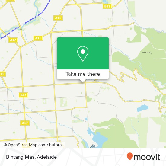 Mapa Bintang Mas, 556 Magill Rd Magill SA 5072