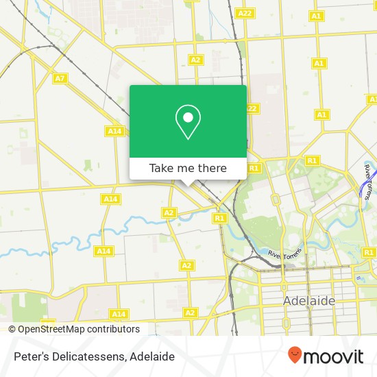 Peter's Delicatessens, 49 Orsmond St Hindmarsh SA 5007 map