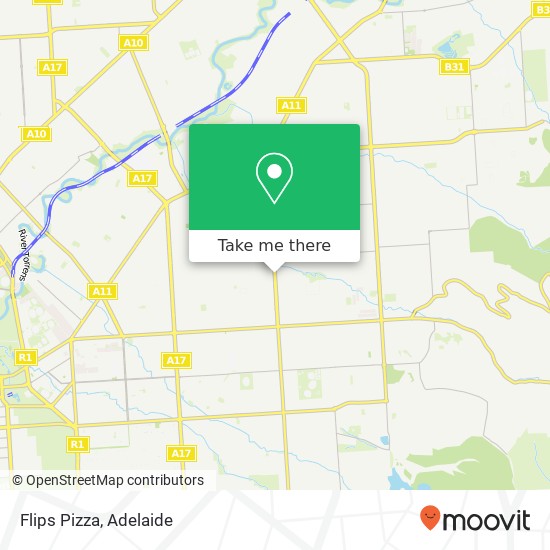 Flips Pizza, Glynburn Rd Firle SA 5070 map