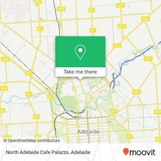 North Adelaide Cafe Palazzo, 180 O'Connell St North Adelaide SA 5006 map