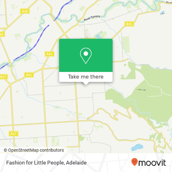 Fashion for Little People, 45 Sparks Ter Rostrevor SA 5073 map