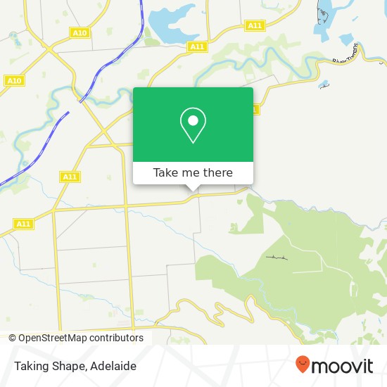Mapa Taking Shape, 299 Montacute Rd Newton SA 5074