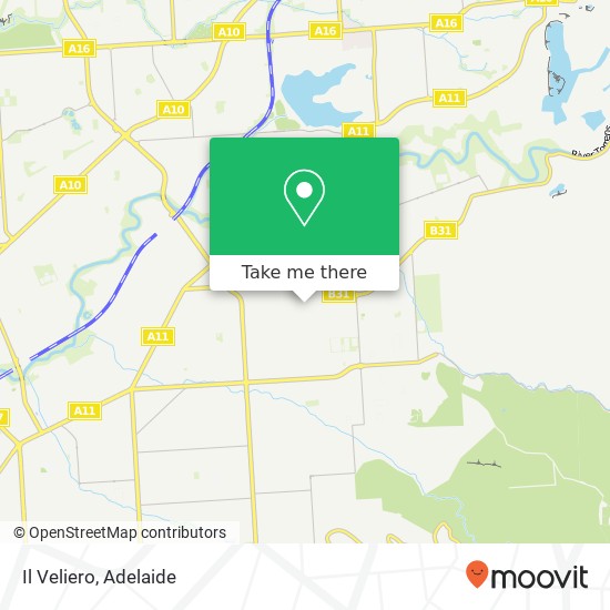 Mapa Il Veliero, 16 Pattinson Rd Newton SA 5074