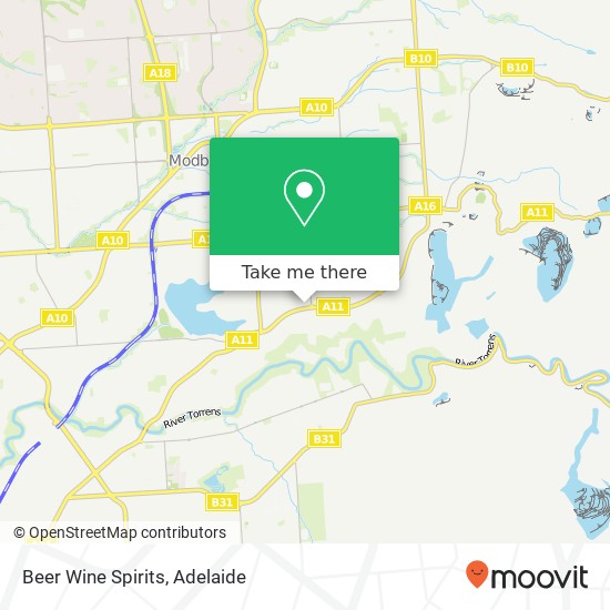 Mapa Beer Wine Spirits