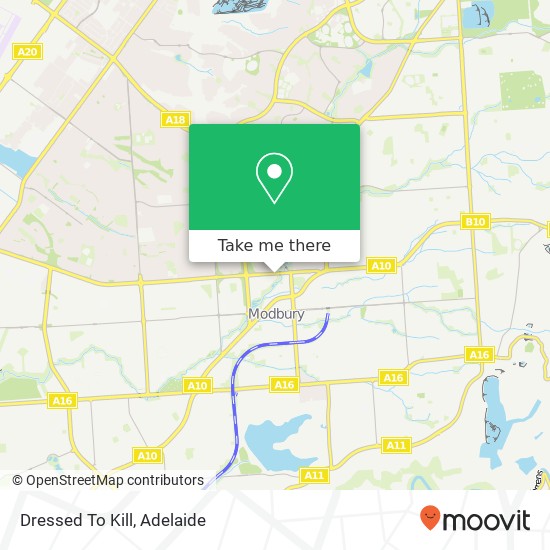 Dressed To Kill, 535 Montague Rd Modbury SA 5092 map