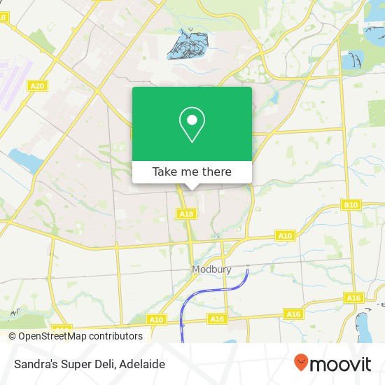 Sandra's Super Deli, 249 Milne Rd Modbury North SA 5092 map