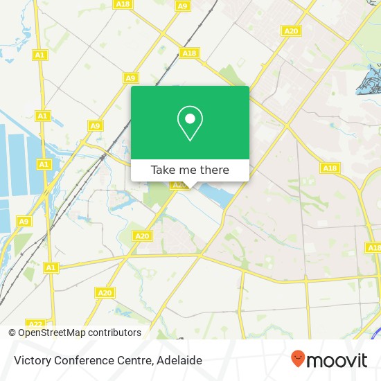 Victory Conference Centre map