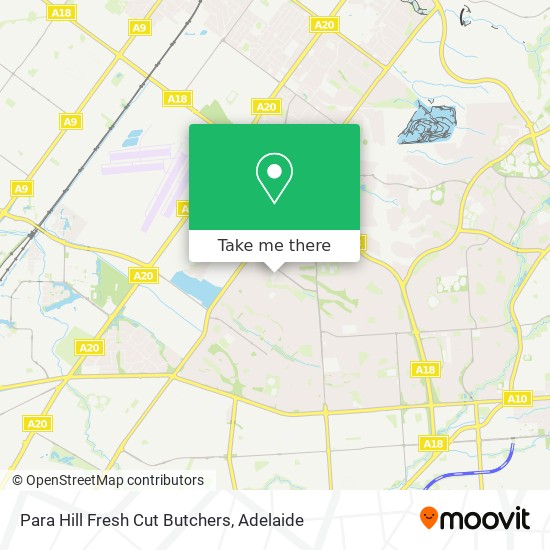 Para Hill Fresh Cut Butchers map