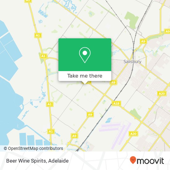 Mapa Beer Wine Spirits