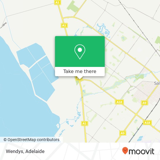 Wendys, 926-936 Port Wakefield Rd Paralowie SA 5108 map
