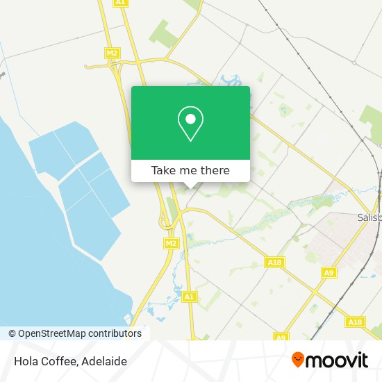 Hola Coffee map