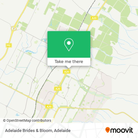 Mapa Adelaide Brides & Bloom