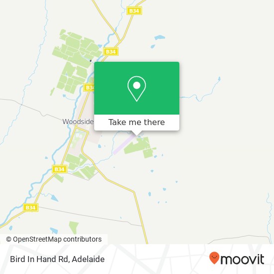 Mapa Bird In Hand Rd