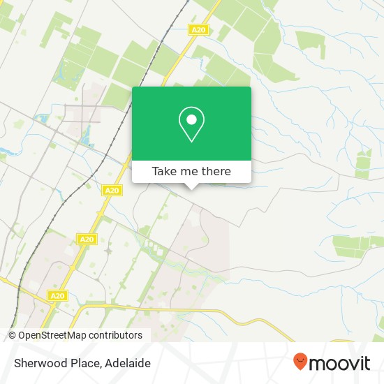 Sherwood Place map