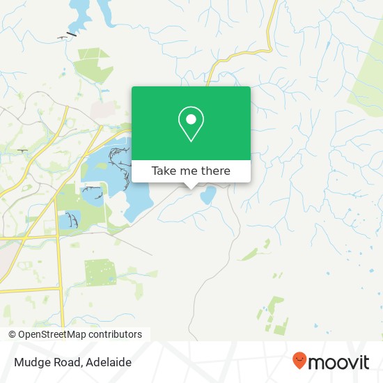 Mapa Mudge Road