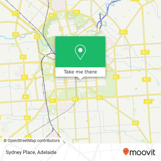 Sydney Place map