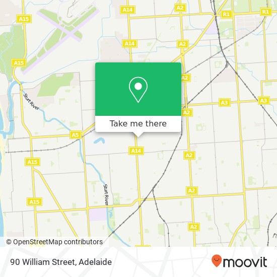 90 William Street map