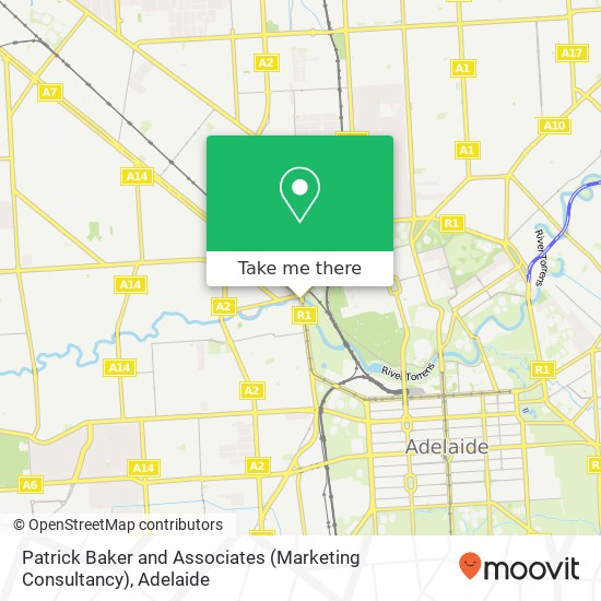 Patrick Baker and Associates (Marketing Consultancy) map