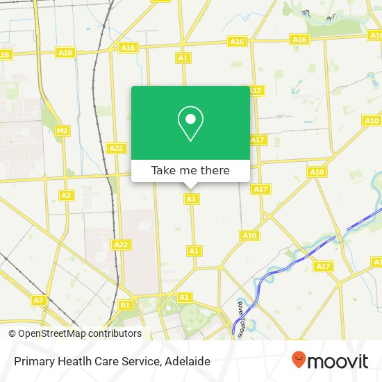 Mapa Primary Heatlh Care Service