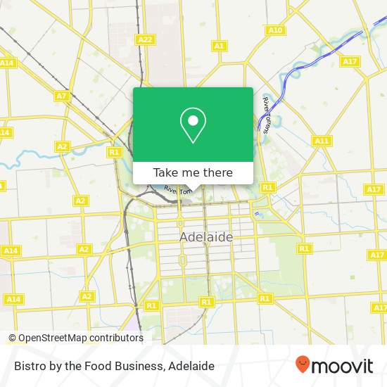 Bistro by the Food Business map