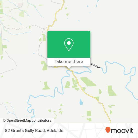 Mapa 82 Grants Gully Road
