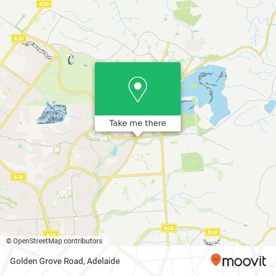 Golden Grove Road map