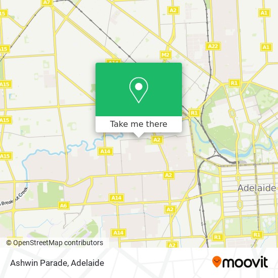 Ashwin Parade map