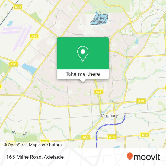 Mapa 165 Milne Road