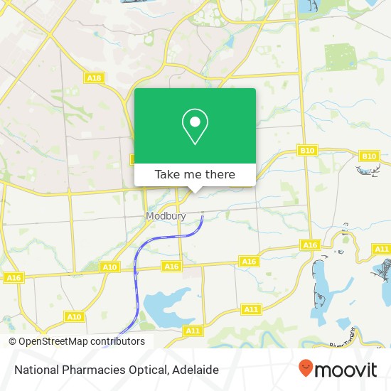 Mapa National Pharmacies Optical