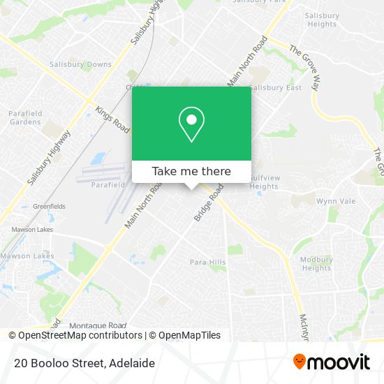 20 Booloo Street map
