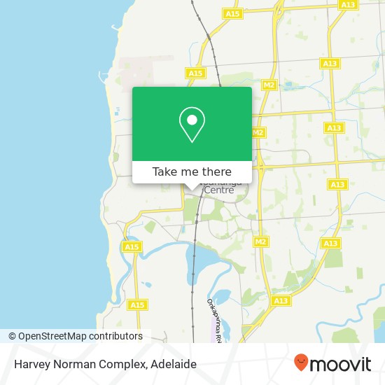 Harvey Norman Complex map