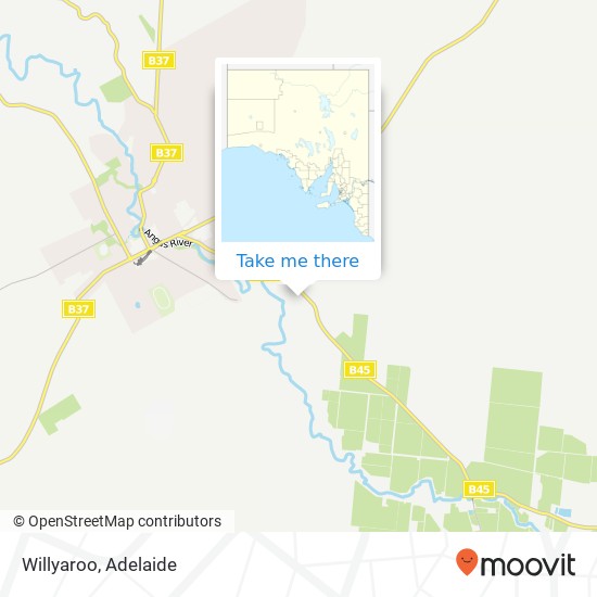 Willyaroo map