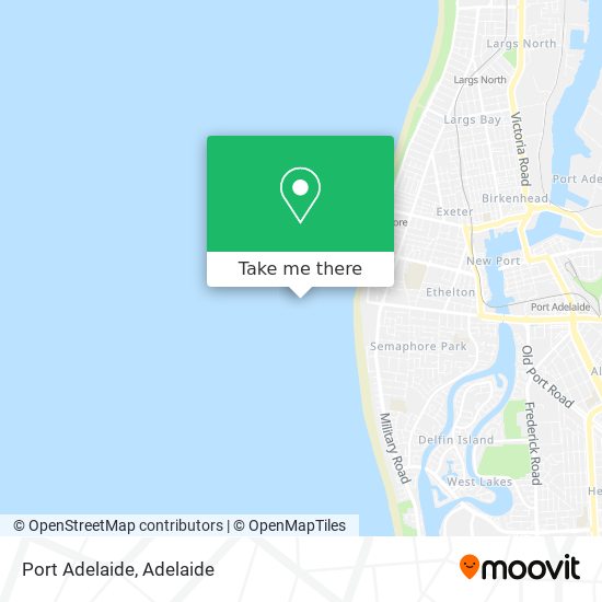 Port Adelaide map