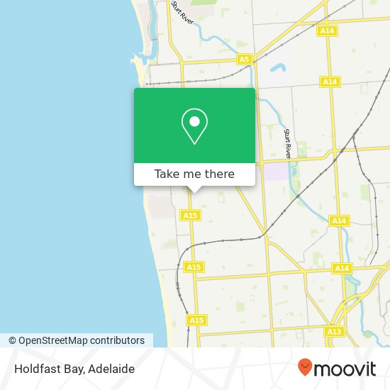 Holdfast Bay map