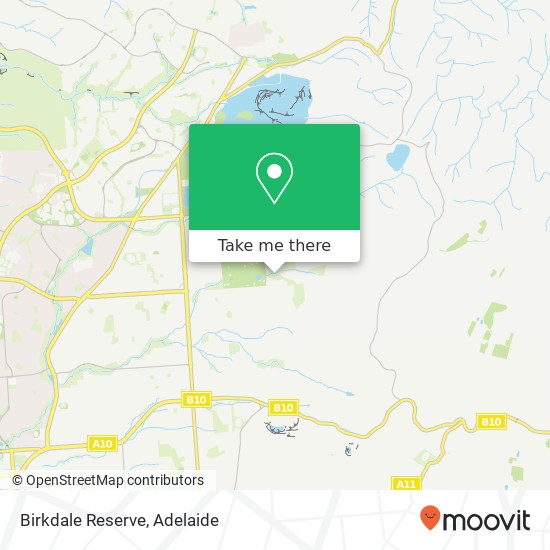 Birkdale Reserve map