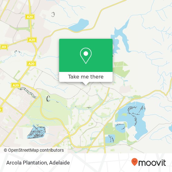 Arcola Plantation map