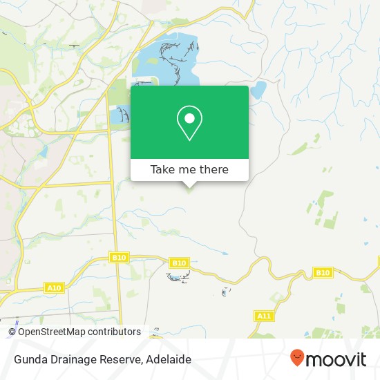 Mapa Gunda Drainage Reserve