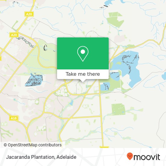 Jacaranda Plantation map