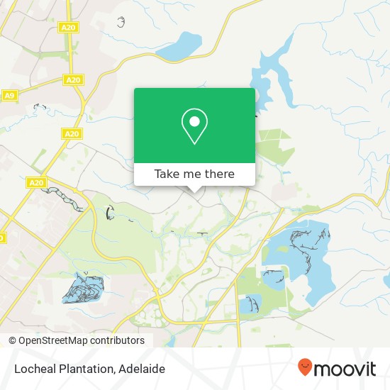 Locheal Plantation map