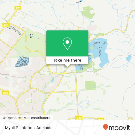 Mapa Myall Plantation