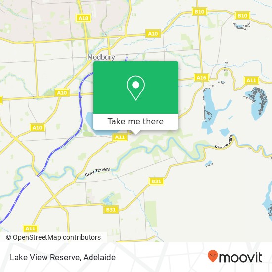 Lake View Reserve map