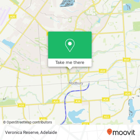 Mapa Veronica Reserve
