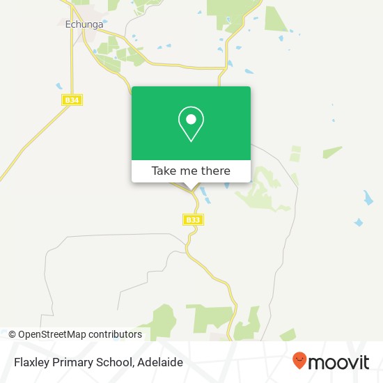 Mapa Flaxley Primary School