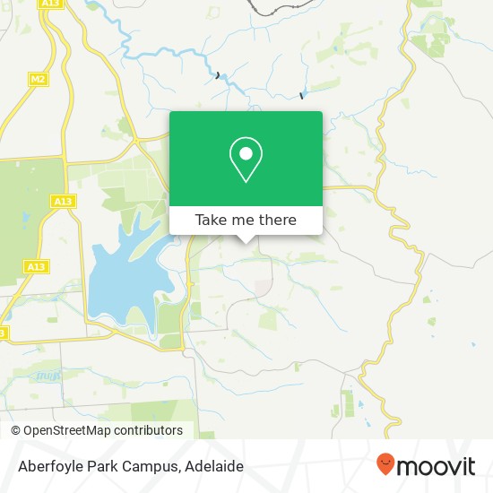 Aberfoyle Park Campus map