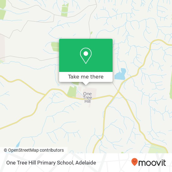 One Tree Hill Primary School map