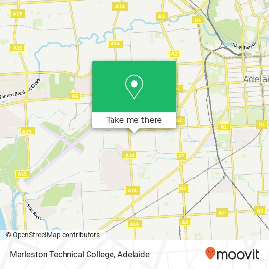 Marleston Technical College map