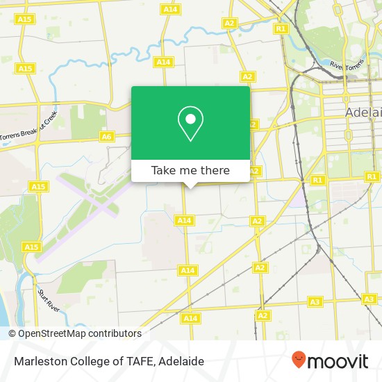 Marleston College of TAFE map